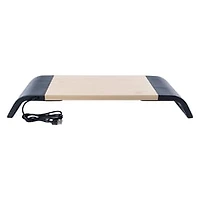 Desktop Computer Monitor Stand With Charging Ports 21in x 7.6in