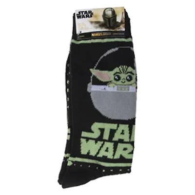 Young Men's The Mandalorian™ Grogu Crew Socks 2-Pack