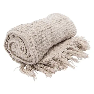 Woven Throw Blanket 50in x 60in