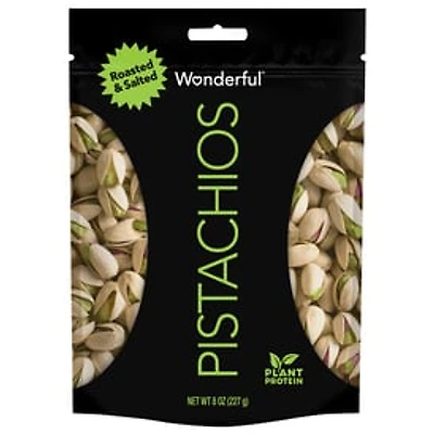 Wonderful® Pistachios 8oz Resealable Bag