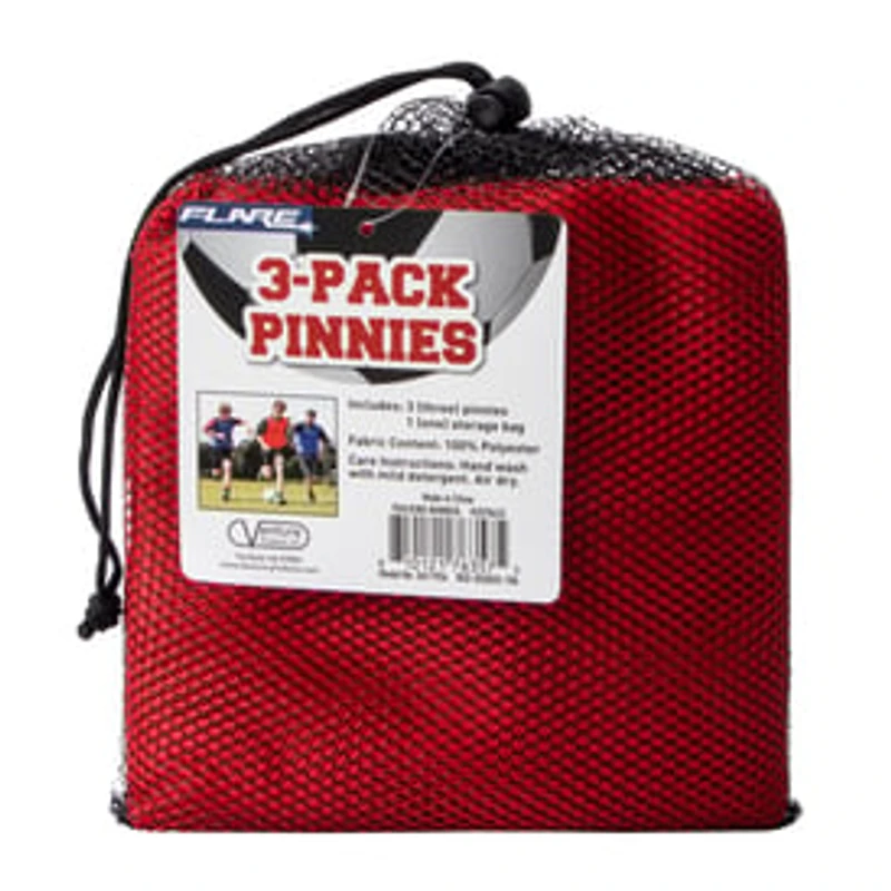 Soccer Pinnies 3-Pack