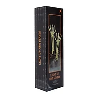 Light-Up Skeleton Arm Stakes 2-Count