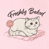 Freshly Baked Cat Graphic Tee