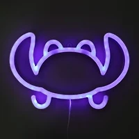 Disney Stitch Neon Wall Art