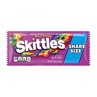 SKITTLES Wild Berry Chewy Candy, Share Size, 4 oz Bag