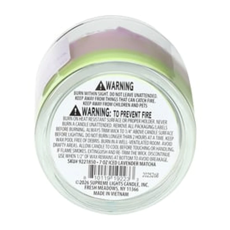 Iced Matcha Scented Candle 7oz