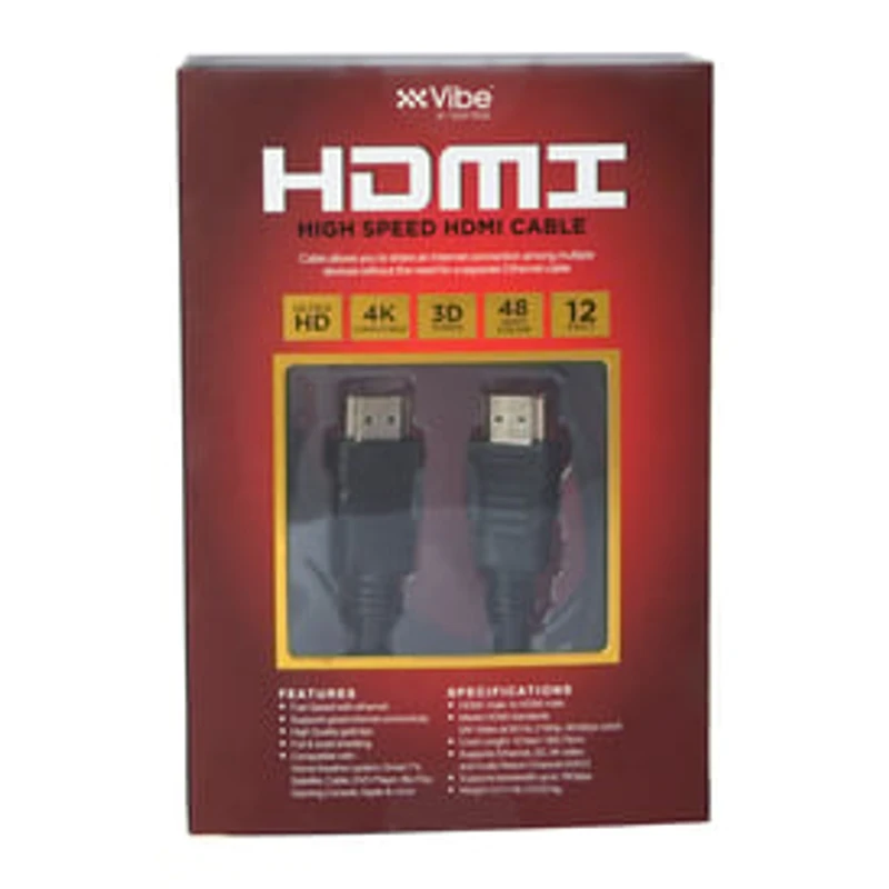 12ft HDMI Cable