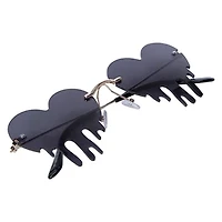 Ladies Drip Heart Sunglasses