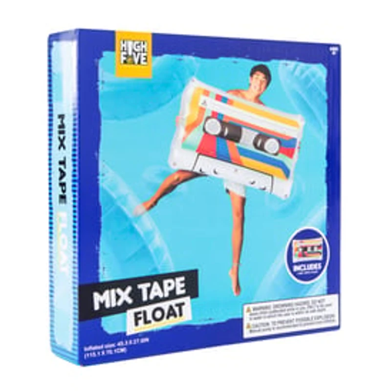 Mix Tape inflatable Pool Float 45.3in