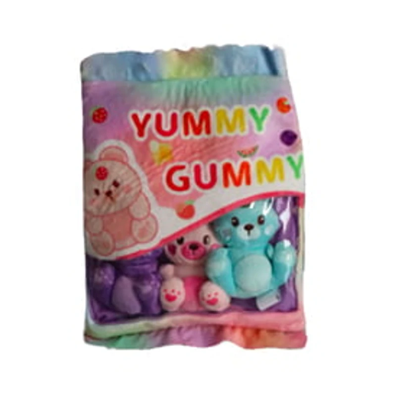 Yummy Gummy Bears Plush Toy (Styles May Vary)