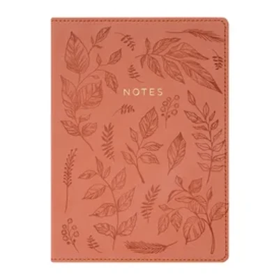 Embossed Suede Journal 6in x 8in