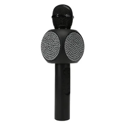 Bluetooth® Karaoke LED Bling Mic With Speaker