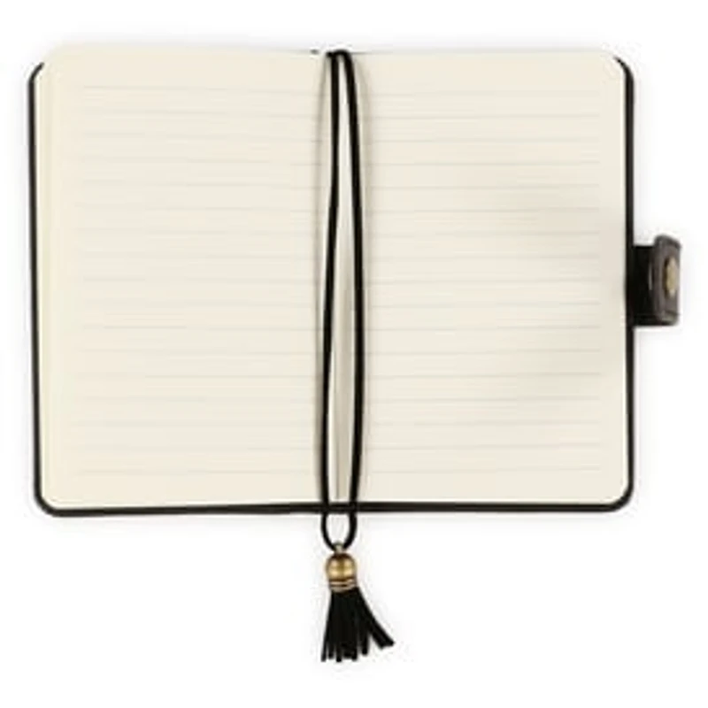 Mini Suede Journal w/ Clasp 7.5in