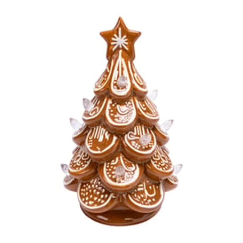 Gingerbread Ceramic Tree Décor