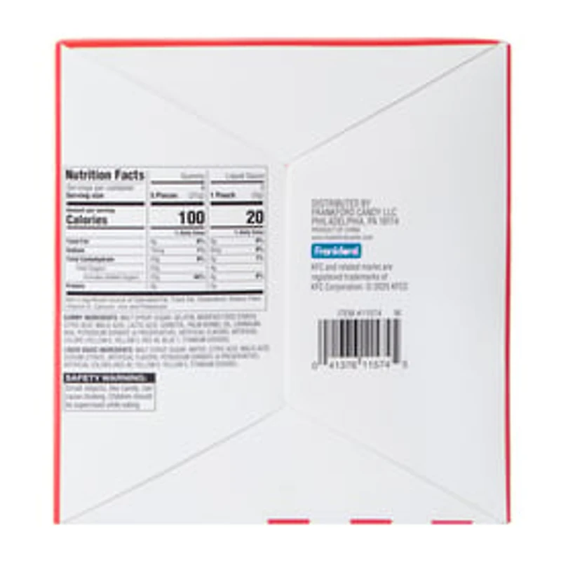 KFC™ Gummy Fried Chicken Candy Bowl Meal 7.1oz