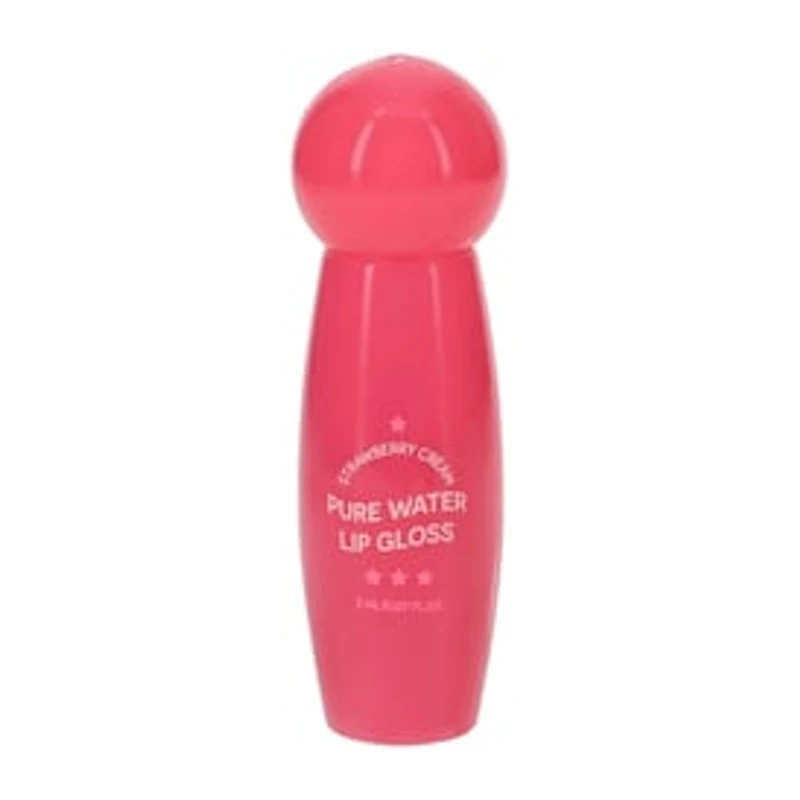 Strawberry Cream Pure Water Lip Gloss 0.07oz