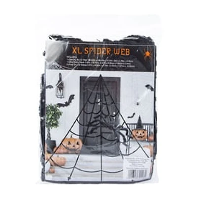 Xl Halloween Spider Web Rope Decoration 16.4ft x 15.7ft