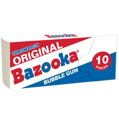 Throwback Original Bazooka® Bubble Gum 10 Pieces