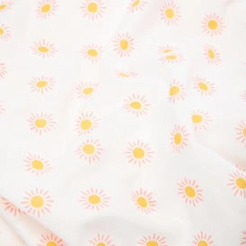 Queen Size 4-Piece Sheet Set - Sun Print