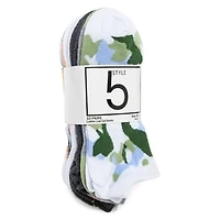 Low Cut Ankle Socks, Assorted Patterns 10-Pack