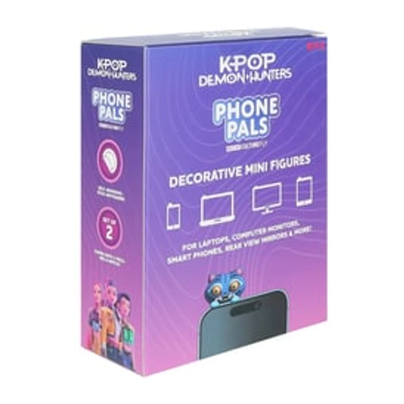 Licensed Phone Pals Decorative Mini Figures 2-Pack
