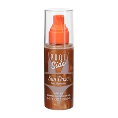 Pool Side™ Sun Daze Body Illuminator SPF30 Sunscreen Gel 3.4oz