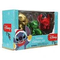 Disney Stitch Figures Holiday Collector Set 3-Count