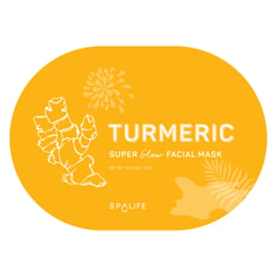 Spa Life™ Turmeric Oval Face Mask 0.81oz