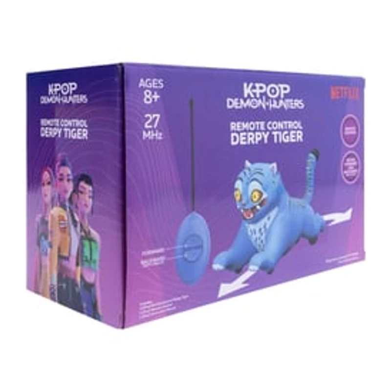 K-Pop Demon Hunters Remote Control Derpy Tiger Toy