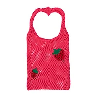 Knitted Mesh Tote Bag