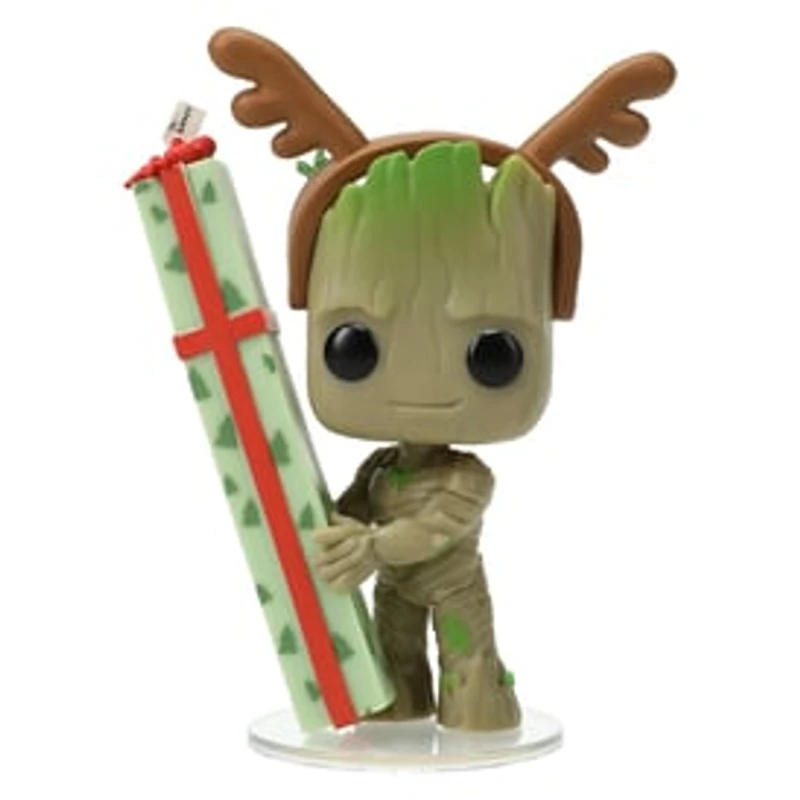 Funko Pop! Guardians Of The Galaxy Groot Holiday Special Bobble-Head