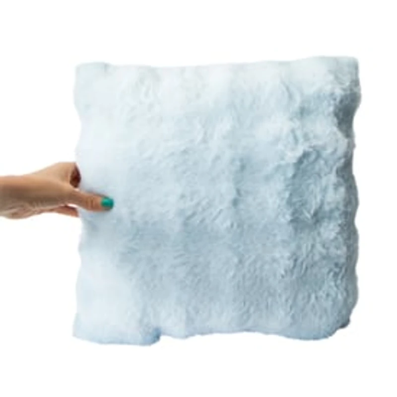 Faux Fur Bubble Pillow 16in x 16in