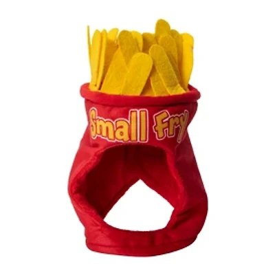 Halloween French Fry Hood Pet Costume