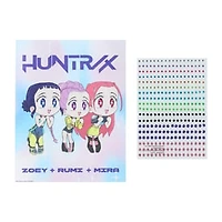 Netflix KPop Demon Hunters Peel & Stick Gem Art Set