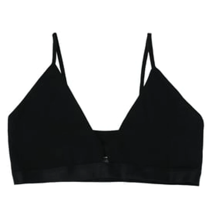 Ribbed Cut-Out Bralette