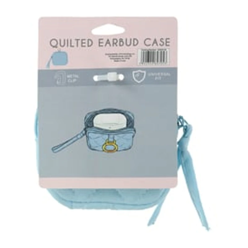 Quilted Earbud Case