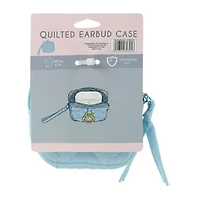Quilted Earbud Case