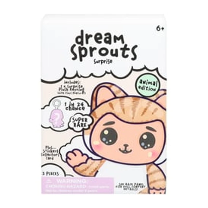 Mimomo Dream Sprouts Surprise Animal Edition Plush (Styles May Vary)