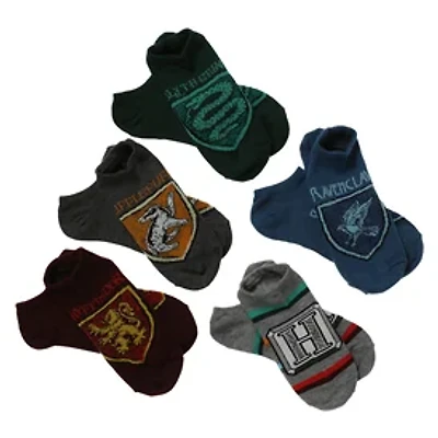 Harry Potter™ Ladies Ankle Socks 5-Pack - Houses