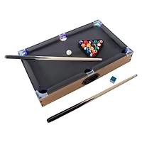 Tabletop Light Up Pool Table 20in x 12in
