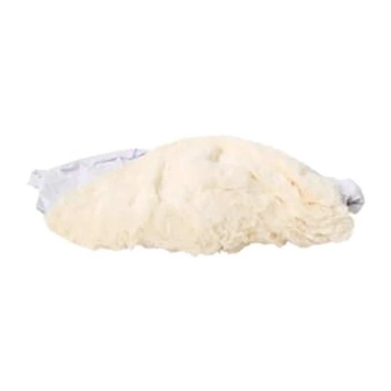 Inflatable Ottoman With Plush Cover
