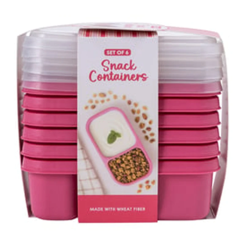 Snack Containers Set 6-Pack
