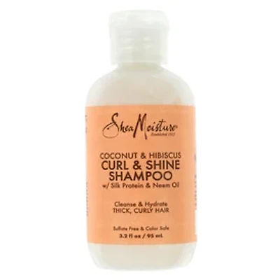 Shea Moisture® Coconut & Hibiscus Curl & Shine Travel Size Shampoo 3.2oz