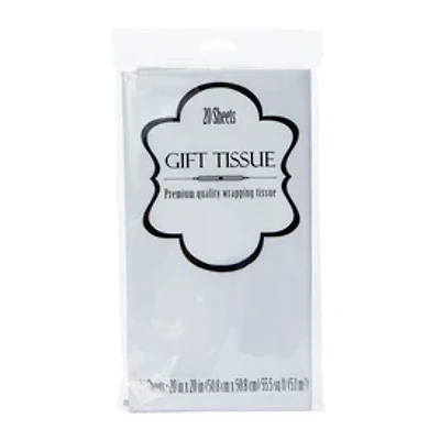 White Gift Tissue Paper 20 Sheets