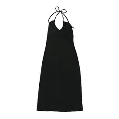 Ribbed Halter Maxi Dress