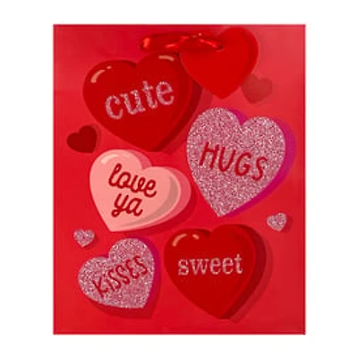 Valentine's Day Love Hearts Gift Bag