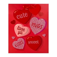 Valentine's Day Love Hearts Gift Bag