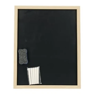 12in x 15in Wood Framed Chalkboard With Chalk & Eraser