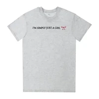 Just A Girl Graphic Tee