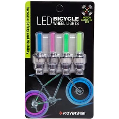 Bike Wheel LED Lights 4-Pack